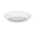 Jesco 1-light 4" LED disk Light - Mutli-Groove Design 2700K RE-GEO-FM-99204-2790-WH